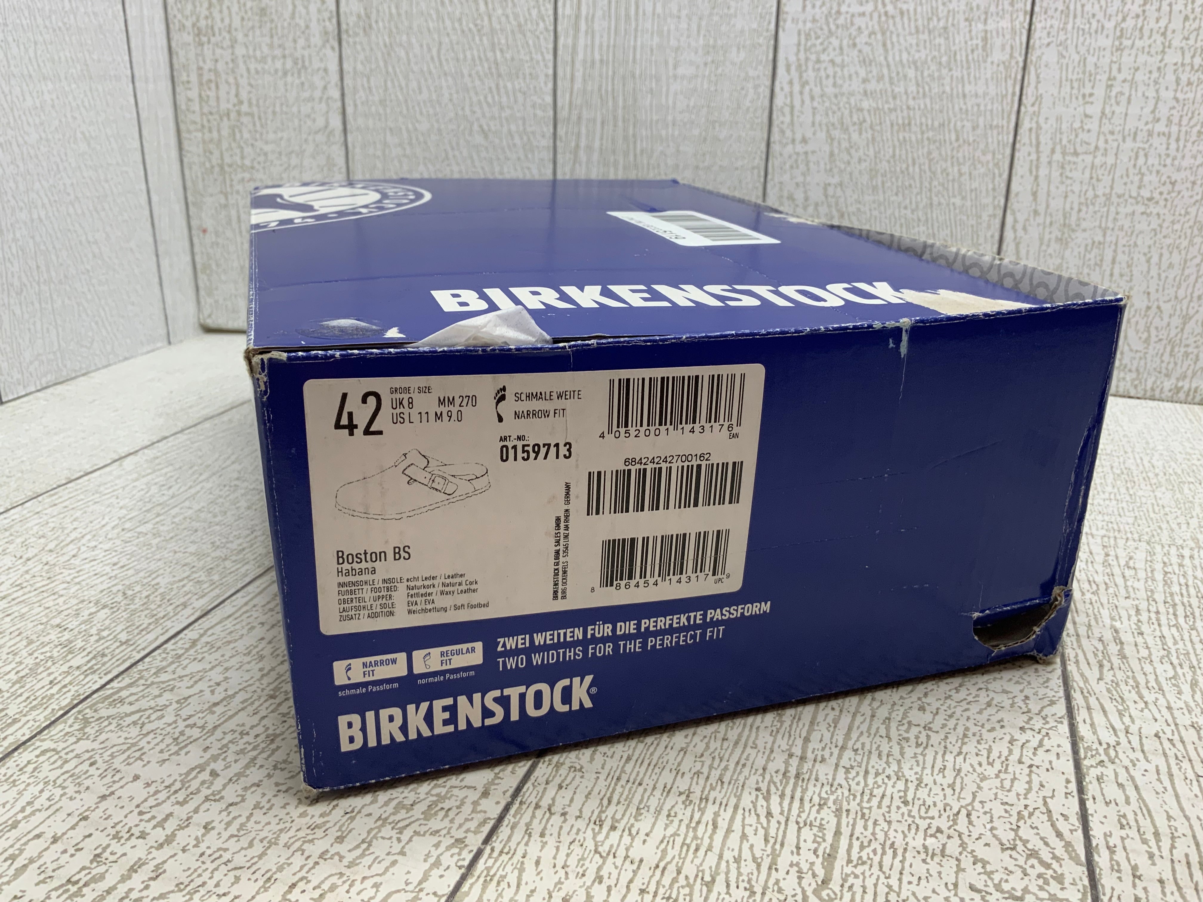 Birkenstock Boston BS (Habana) *W-11 M-9** (8055273619694)
